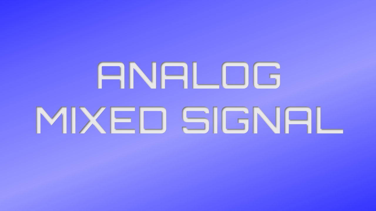 Analog and Mixed Signal Layout (AMS)